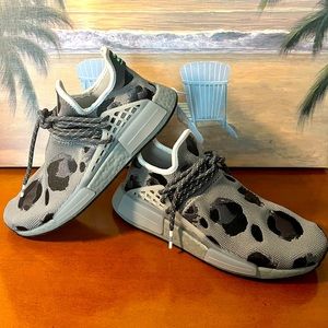 Adidas Pharrell x NMD Human Race “Animal Print” Grey